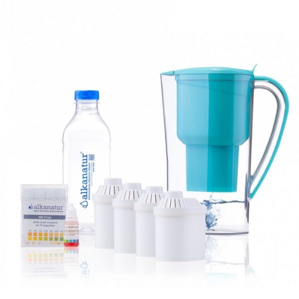 Alkanatur Alkaliserend en Ioniserend Water Filter Systeem+vervangingsset