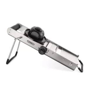 68204 02 Profi Mandoline aus Edelstahl mit Halter