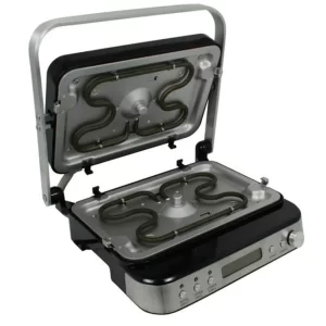 keramische contactgrill met gratis wafelijzer twv 5