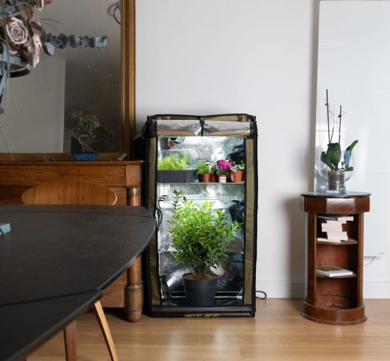 Secret Jardin GR60 | 60x40x116 cm | 60 Watt LED | Afzuiging 150 m3 | +Circulatie - Afbeelding 3