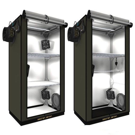 Secret Jardin GR60 | 60x40x116 cm | 60 Watt LED | Afzuiging 150 m3 | +Circulatie - Afbeelding 6