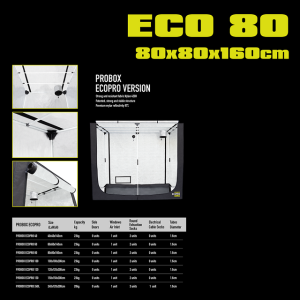 Garden HighPro | Probox | Eco 80 | 80x80x160cm